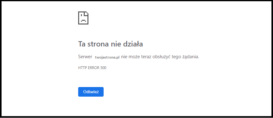 naprawa niedziałających stron intrnetowych